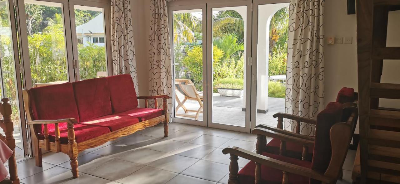 Chez Marva Grande Villa Corossol 3 A 12 Personnes Đảo Đảo La Digue Ngoại thất bức ảnh