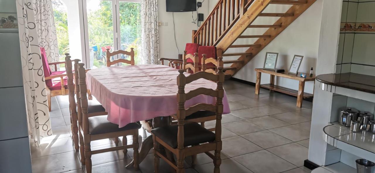 Chez Marva Grande Villa Corossol 3 A 12 Personnes Đảo Đảo La Digue Ngoại thất bức ảnh